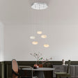Spanish Alabaster Round Chandelier // Chrome  | Finesse - Home Elegance USA