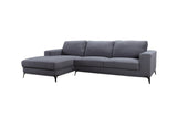 CARLO LAF SECTIONAL - GRAY | Home Elegance USA