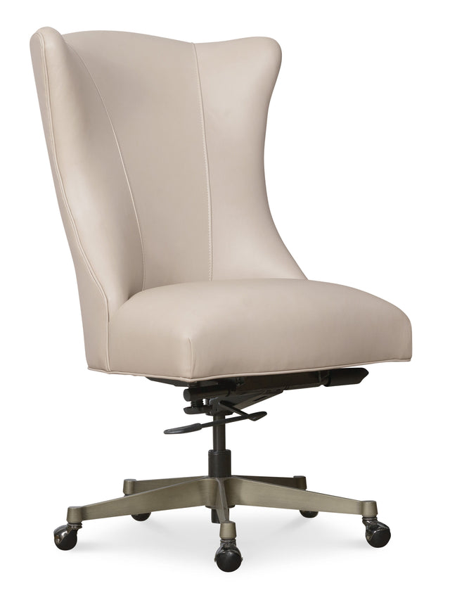 Lynn Executive Swivel Tilt Chair - Beige by Hooker Furniture - View 1