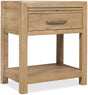 Driftwood One-Drawer Nightstand Buckboard - Light Brown by Hooker Furniture - View 1