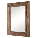 Rennick Wood Mirror - Dark Brown by Uttermost - View 4