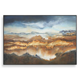 Valley Of Light Landscape Art - Blue / Orange by Uttermost - View 1