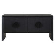 Williams 4 Door Cabinet - Black by Uttermost - View 1