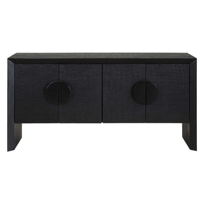 Williams 4 Door Cabinet - Black by Uttermost - View 1