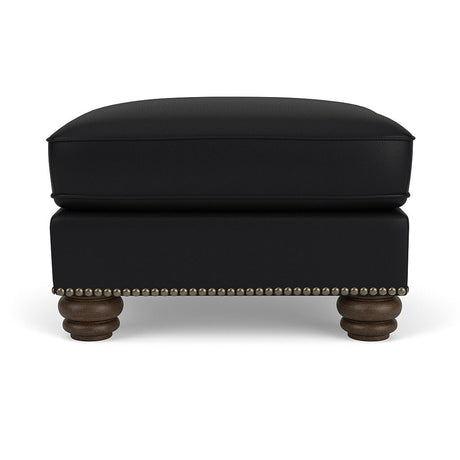 Bexley Leather Ottoman, Nailhead Trim | Flexsteel