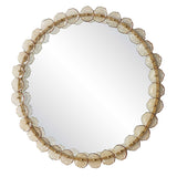 Nolina Round Mirror - Gold by Uttermost - View 5