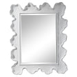 Sea Coral Coastal Mirror - Silver / White by Uttermost - View 1