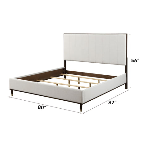 Carena 5Pcs Bedroom Set (E.King, dresser, chest, mirror, nightstand) - sold by Home Elegance USA