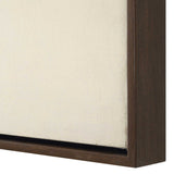 Smoke Break Hand Painted Modern Art (Set of 3) Black / Gray / Orange / Woodtone / Yellow - Light Brown / Beige by Uttermost - View 6