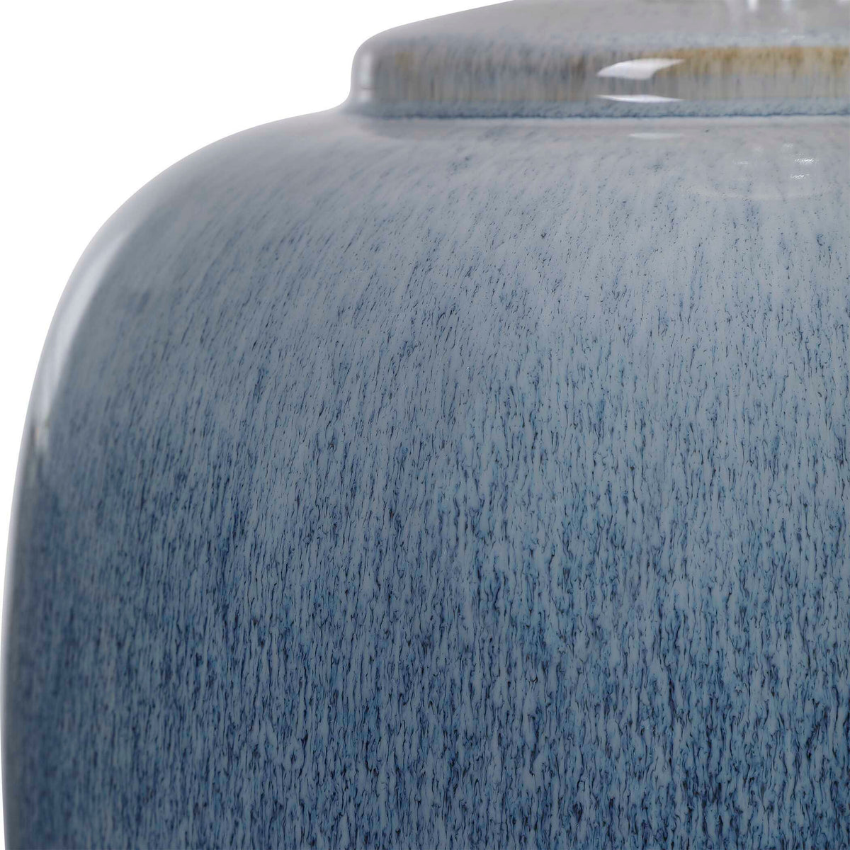 Blue Waters Ceramic Table Lamp - Blue / White by Uttermost - View 5