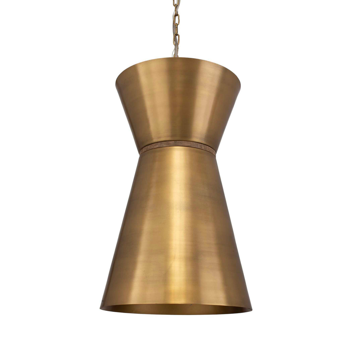 Crocker 1 Light Mini Pendant Brass - Gold by Uttermost - View 3