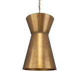 Crocker 1 Light Mini Pendant Brass - Gold by Uttermost - View 3