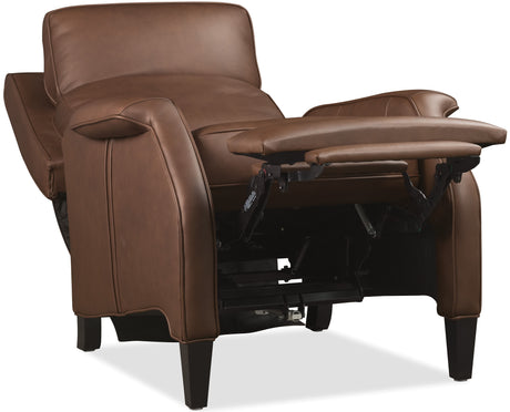 Wrenn Power Recliner With Power Headrest - Dark Brown by Hooker Furniture - View 3