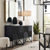 Whiteout Mottled Glass Table Lamp by Uttermost - View 10