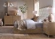 Sonnet Queen Upholstered Bed - Beige / Light Brown by Hooker Furniture - View 2