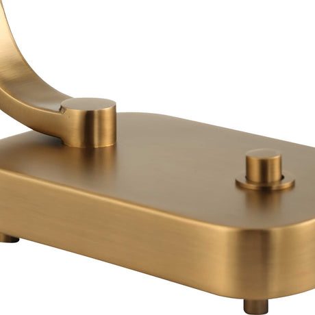 Bend The Rules Desk Lamp Brass - Gold by Uttermost - View 12