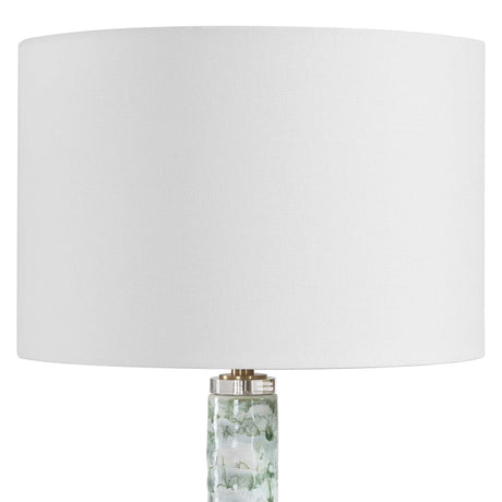 Jameis Marbled Table Lamp - Green / White by Uttermost - View 5