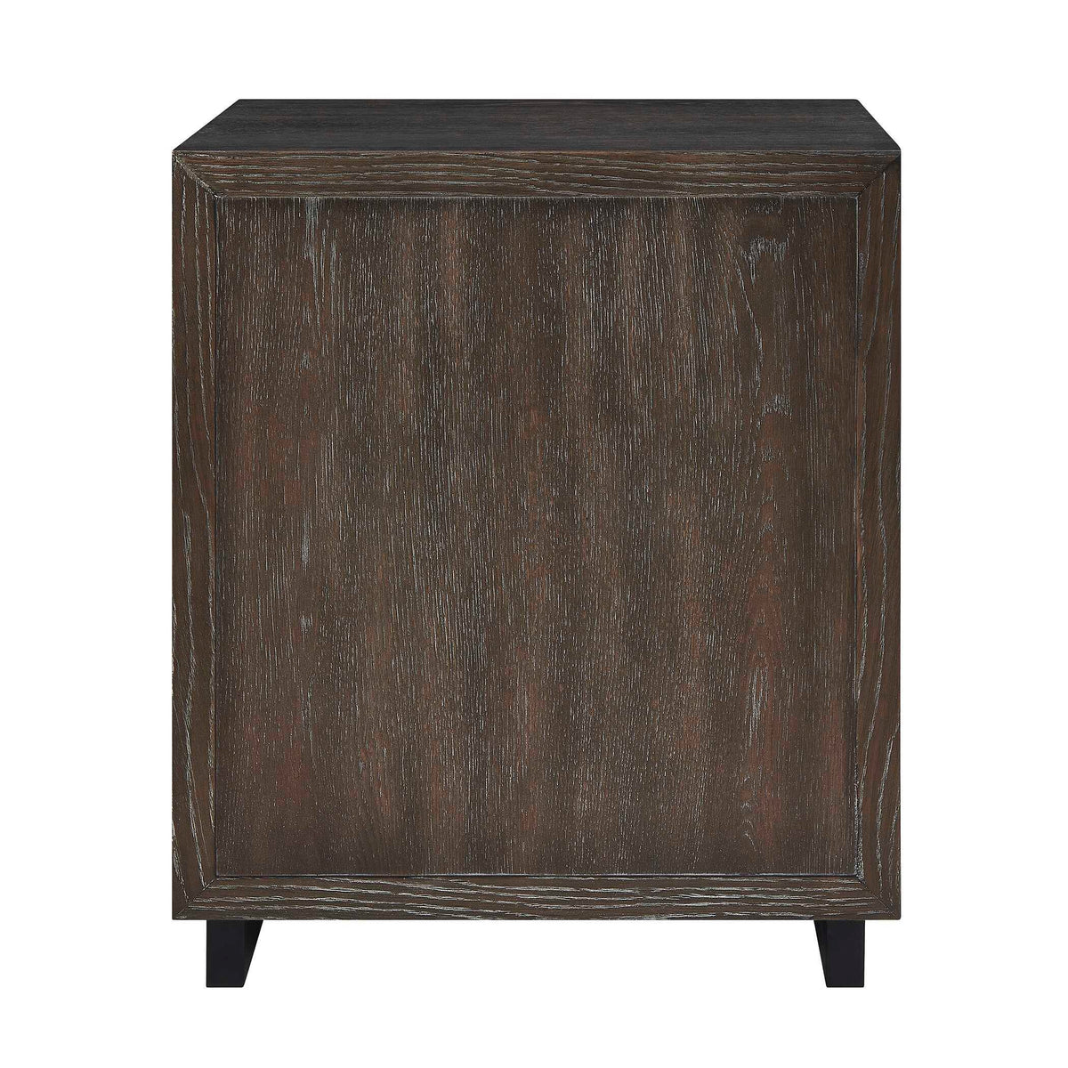 Barrett Oak Cabinet Dark Charcoal - Black by Uttermost - View 9