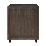 Barrett Oak Cabinet Dark Charcoal - Black by Uttermost - View 9
