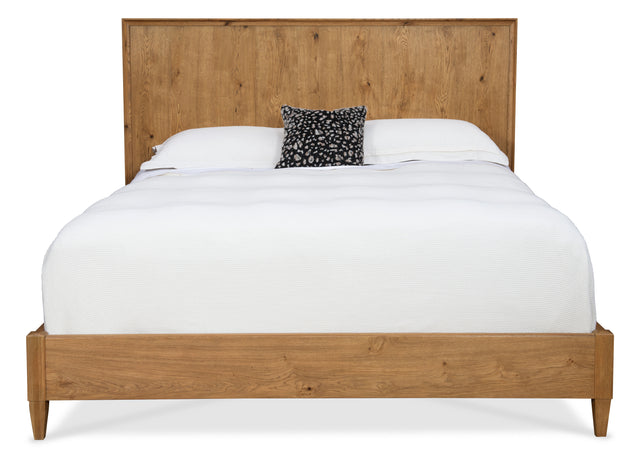 Cashiers California King Panel Bed Almond - Light Brown by Hooker Furniture - View 2