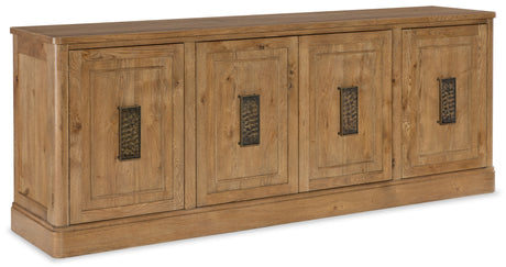 Cashiers Entertainment Credenza Almond - Light Brown by Hooker Furniture - View 1