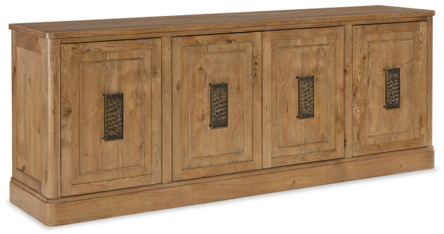Cashiers Entertainment Credenza Almond - Light Brown by Hooker Furniture - View 1