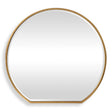 Cabell Mirror - Gold by Uttermost - View 1