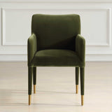 Conifer Dining Arm Chair Moss Green - Dark Green by Uttermost - View 2