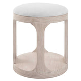 Dennen Ottoman Oak - Beige by Uttermost - View 4