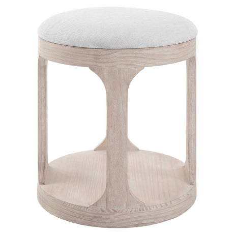 Dennen Ottoman Oak - Beige by Uttermost - View 4