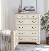 Americana 46" Six-Drawer Chest - White by Hooker Furniture - View 2