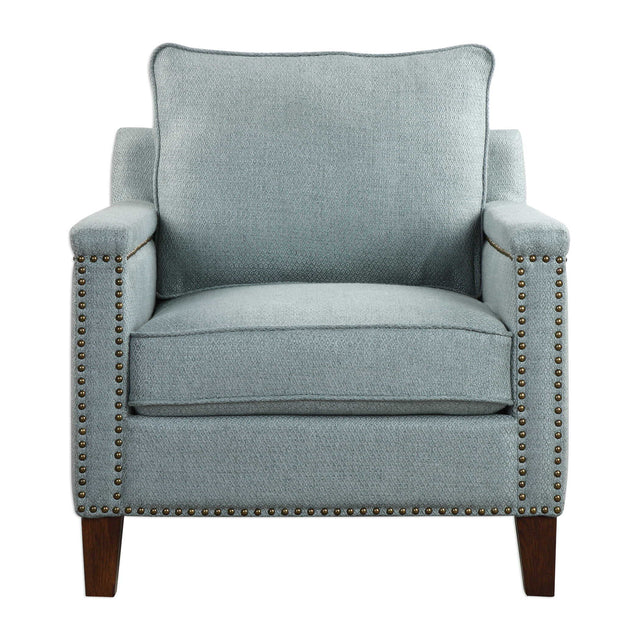 Charlotta Accent Chair Sea Mist - Light Blue by Uttermost - View 1