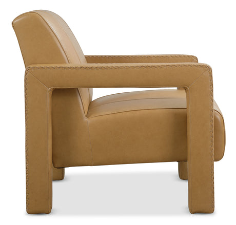 Covette Accent Chair - Light Brown by Hooker Furniture - View 7