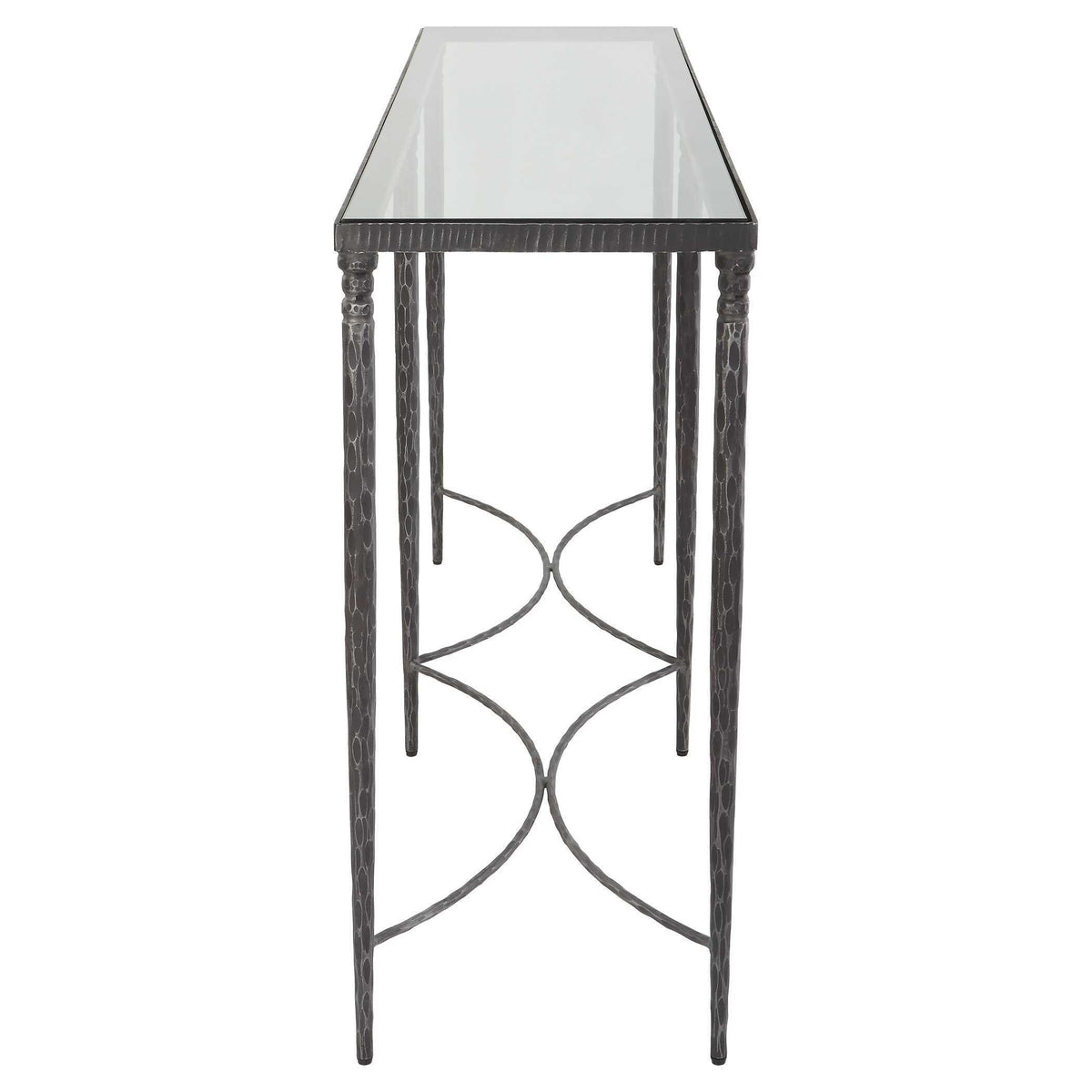 Washington Console Table - Dark Gray / White by Uttermost - View 5
