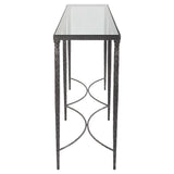 Washington Console Table - Dark Gray / White by Uttermost - View 5