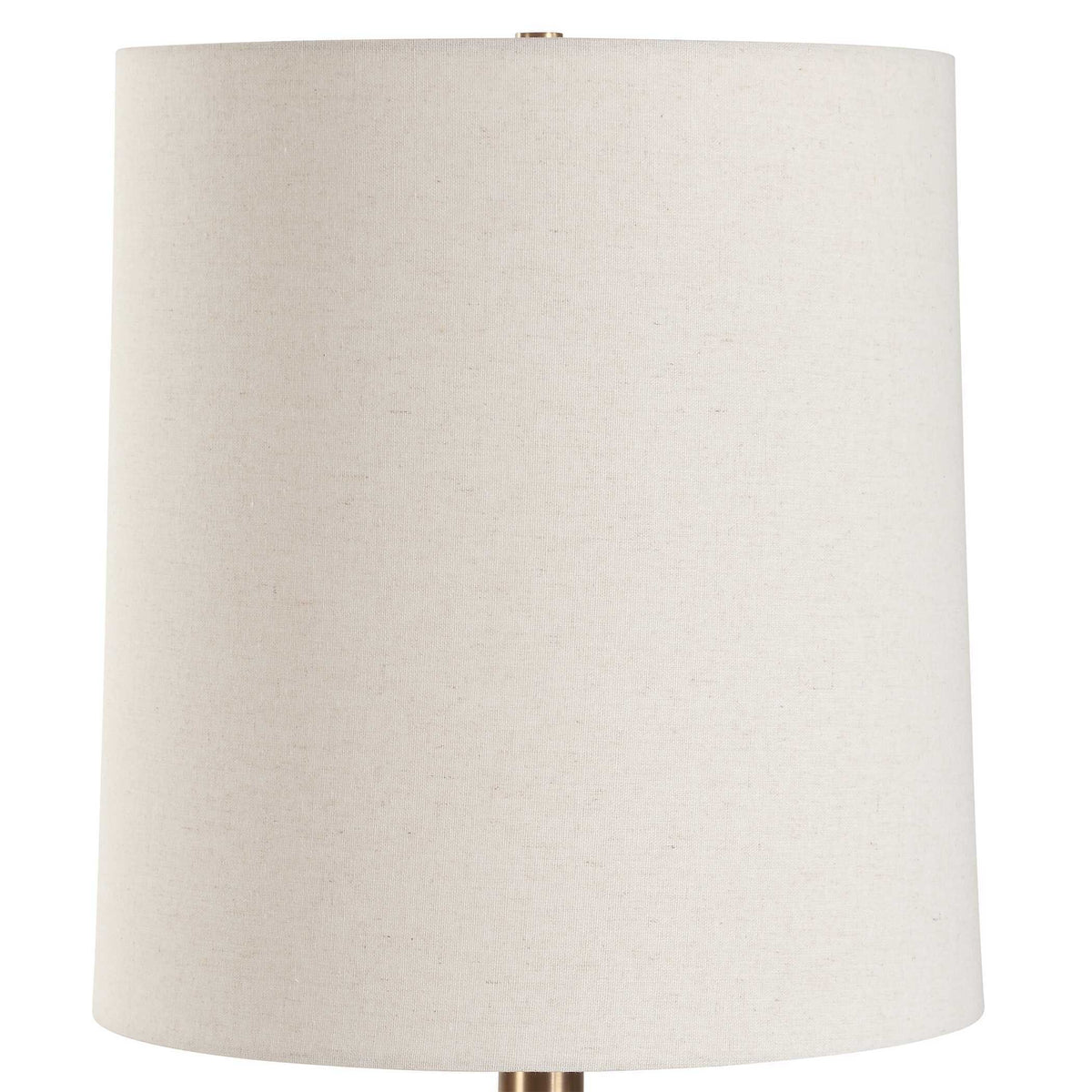 Bower Table Lamp Matt Black - Black / White by Uttermost - View 4