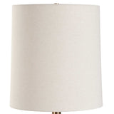 Bower Table Lamp Matt Black - Black / White by Uttermost - View 4