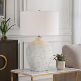 Karena Table Lamp Ivory - White by Uttermost - View 2