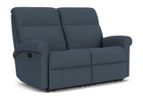 Davis Transitional Fabric Reclining Loveseat | Flexsteel