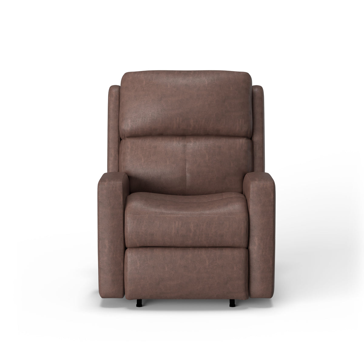 Catalina Transitional Leather Power Rocking Recliner | Flexsteel