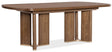 Eleana Rectangular Dining Table With Two Leaves Medium Wood - Dark Brown by Hooker Furniture - View 1
