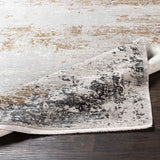 Ulen Abstract 7.5 X 11 Rug - Light Gray by Uttermost - View 4