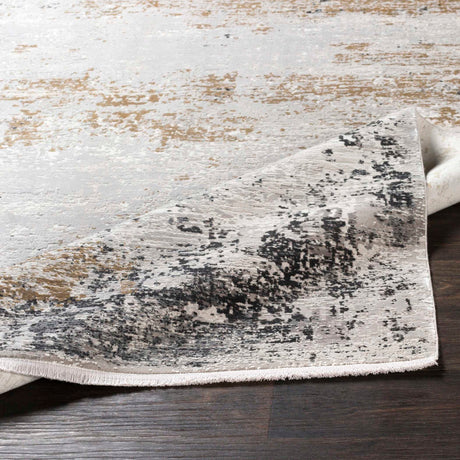 Ulen Abstract 7.5 X 11 Rug - Light Gray by Uttermost - View 4