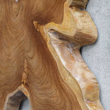 Talia Wood Wall Decor (Set of 9) - Light Brown by Uttermost - View 7