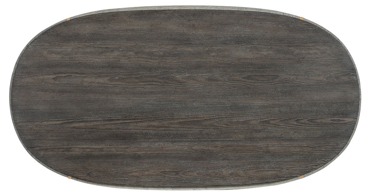 Melange Dylian Coffee Table - Gray by Hooker Furniture - View 5