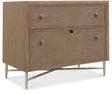 Sonnet Lateral File Cabinet - Dark Gray / Light Brown by Hooker Furniture - View 1
