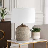 Raylan Textured Table Lamp - Gray by Uttermost - View 3