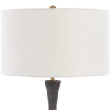 Helston Table Lamp Dark Charcoal - Black by Uttermost - View 5