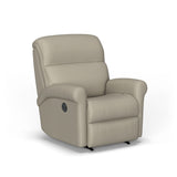 Davis Traditional Leather Power Recliner | Flexsteel