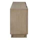 Kellem Wood 4 Door Cabinet Natural - Light Brown by Uttermost - View 4